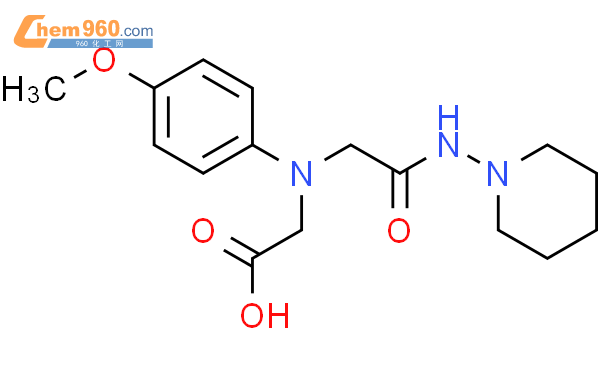 Methoxyphenyl Oxo Piperidin Ylamino Ethyl