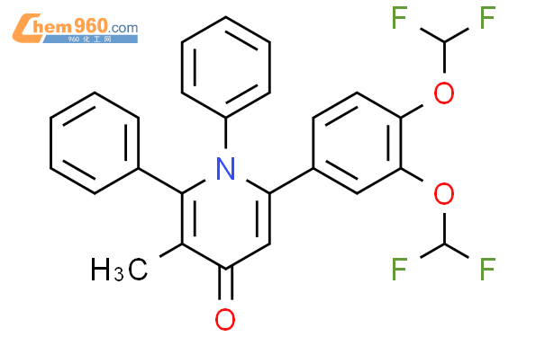 114228 71 6 4 1H Pyridinone 6 3 4 Bis Difluoromethoxy Phenyl 3