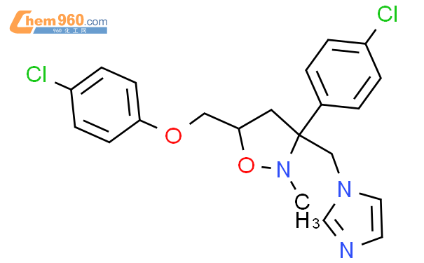 114372 38 2 Isoxazolidine 5 4 Chlorophenoxy Methyl 3 4 Chlorophenyl