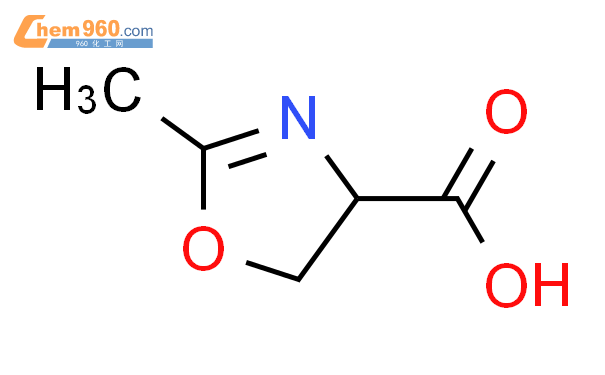 2 methyl 4 5 dihydro 1 3 oxazole 4 carboxylic acidCAS号114482 46 1