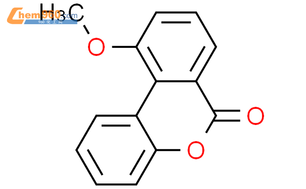 114605 53 7 6H Dibenzo b d pyran 6 one 10 methoxy 化学式结构式分子式mol 960化工网