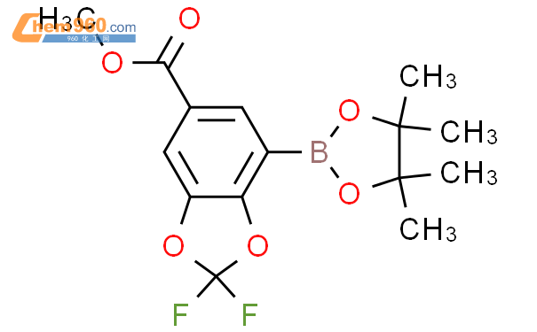 Methoxycarbonyl Difluorobenzod Dioxole Boronic