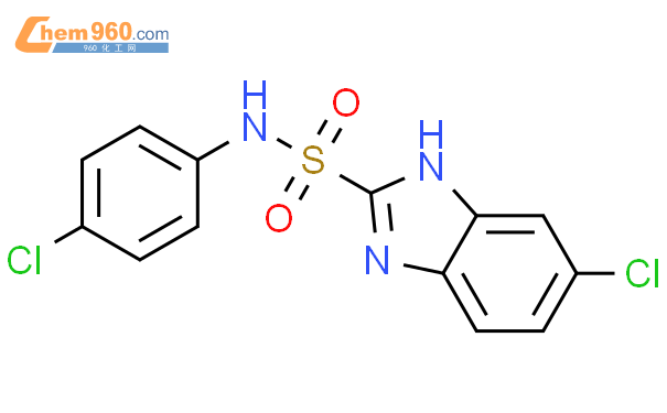 H Benzimidazole Sulfonamide Chloro N Chlorophenyl