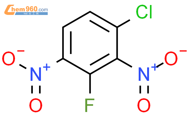 115423 88 6 Benzene 1 chloro 3 fluoro 2 4 dinitro 化学式结构式分子式mol 960化工网