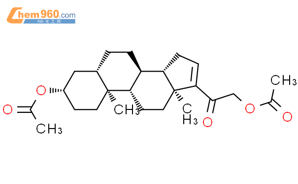 115509 44 9 Pregn 16 en 20 one 3 21 bis acetyloxy 3b 5a CAS号