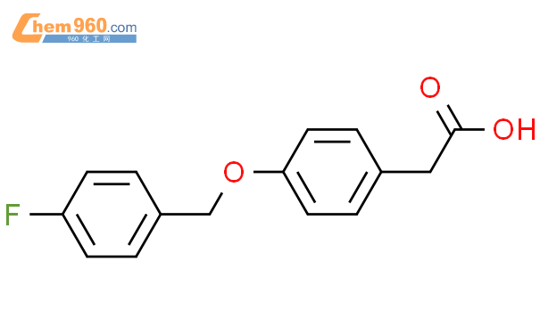 115882 26 3 2 4 4 fluorobenzyloxy phenyl acetic acid化学式结构式分子式mol