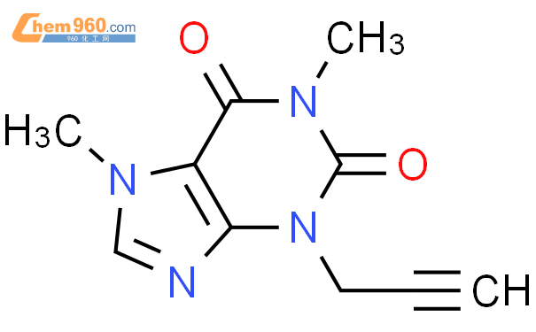 115976 90 4 1H Purine 2 6 Dione 3 7 Dihydro 1 7 Dimethyl 3 2 Propynyl