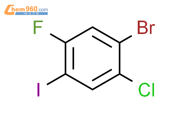 1160574 56 0 1 bromo 2 chloro 5 fluoro 4 iodoBenzene化学式结构式分子式mol