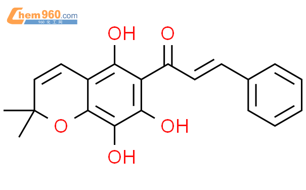 116107 14 3 2 Propen 1 One 3 Phenyl 1 5 7 8 Trihydroxy 2 2 Dimethyl 2H