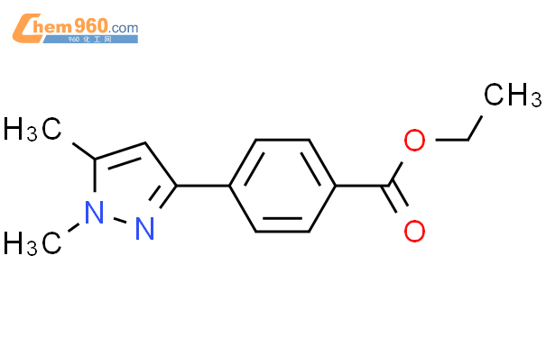 116244 90 7 Benzoic acid 4 1 5 dimethyl 1H pyrazolyl ethyl ester化学