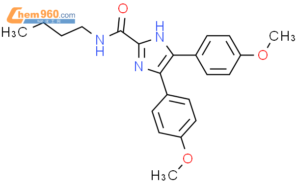 116266 11 6 1H Imidazole 2 Carboxamide N Butyl 4 5 Bis 4 Methoxyphenyl