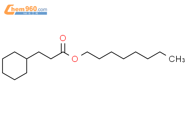 Cyclohexanepropanoic Acid Octyl Ester Mol