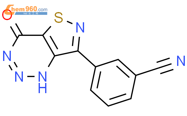 116884 20 9 Benzonitrile 3 1 4 Dihydro 4 Oxoisothiazolo 4 5 D 1 2 3