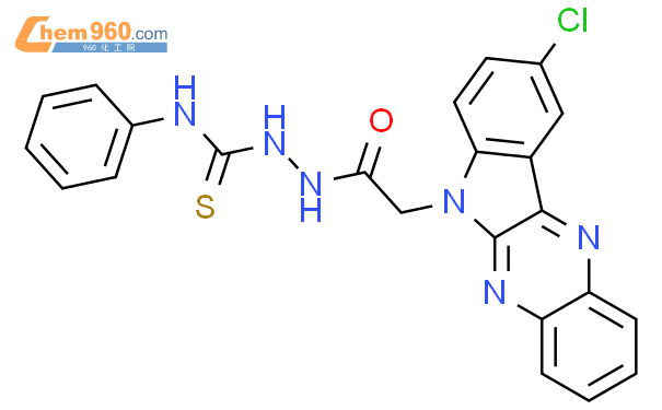 116989 64 1 6H Indolo 2 3 B Quinoxaline 6 Aceticacid 9 Chloro 2