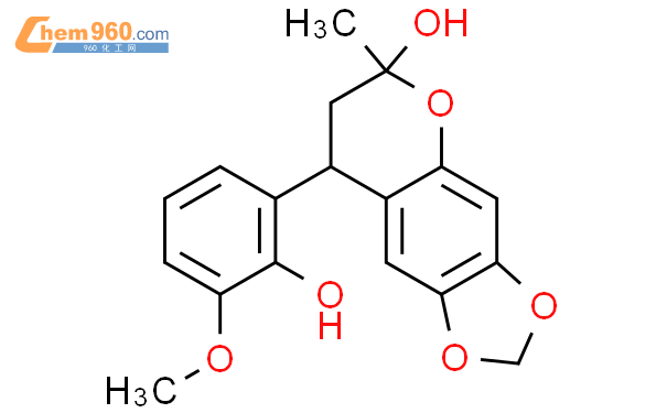 117211 14 0 6H 1 3 Dioxolo 4 5 G 1 Benzopyran 6 Ol 7 8 Dihydro 8 2