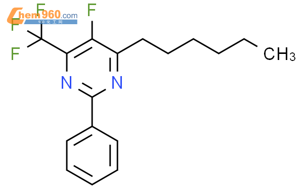 117482 33 4 Pyrimidine 5 Fluoro 4 Hexyl 2 Phenyl 6 Trifluoromethyl