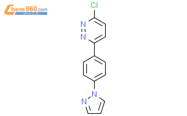 1175632 86 6 3 chloro 6 4 1 H pyrazol 1 yl phenyl pyridazineCAS号