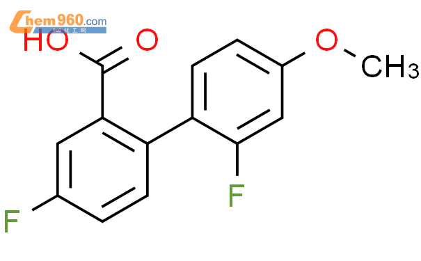 5 fluoro 2 2 fluoro 4 methoxyphenyl benzoic acidCAS号1178061 38 5