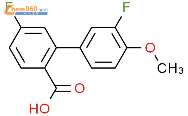 4 fluoro 2 3 fluoro 4 methoxyphenyl benzoic acidCAS号1178297 92 1