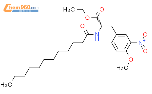 Tyrosine O Methyl Nitro N Oxododecyl Ethyl Ester