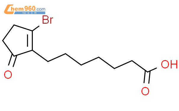 118268 13 6 7 2 bromo 5 oxo 1 cyclopentenyl heptanoic acidCAS号 118268