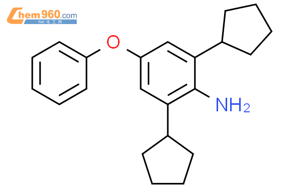 Benzenamine Dicyclopentyl Phenoxy Mol