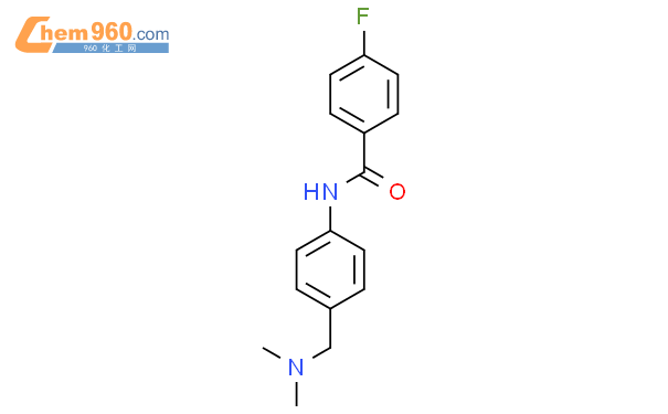 N Dimethylamino Methyl Phenyl Fluorobenzamidecas