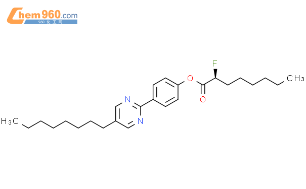 Octanoic Acid Fluoro Octyl Pyrimidinyl Phenyl