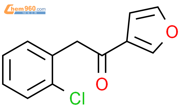 1184371 84 3 2 2 chlorophenyl 1 furan 3 yl ethan 1 one化学式结构式分子式