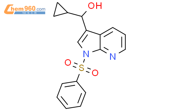 1186502 03 3 1H Pyrrolo 2 3 B Pyridine 3 Methanol A Cyclopropyl 1