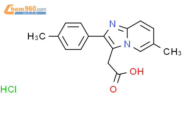 1187929 27 6 2 6 Methyl 2 P Tolyl Imidazo 1 2 A Pyridin 3 Yl Acetic