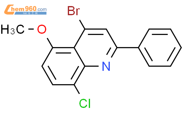 Bromo Chloro Methoxy Phenylquinoline