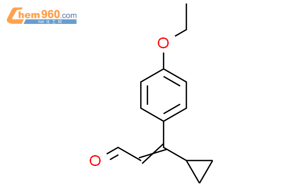 119544 44 4 9ci 3 环丙基 3 4 乙氧基苯基 2 丙烯醛化学式结构式分子式mol 960化工网