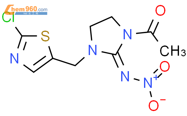 Imidazolidinimine Acetyl Chloro Thiazolyl