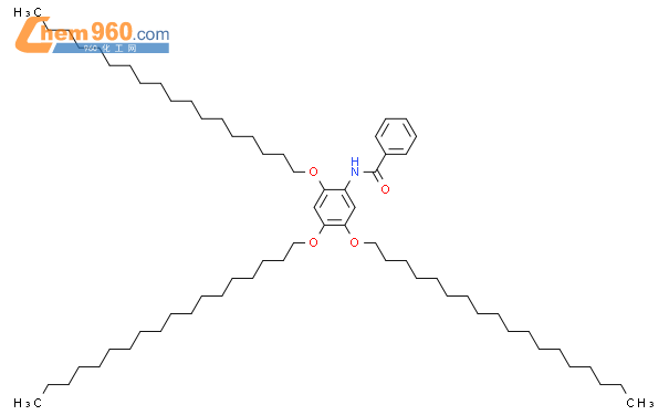 119891 43 9 Benzamide N 2 4 5 tris octadecyloxy phenyl 化学式结构式分子式