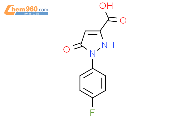 1204296 62 7 1 4 Fluorophenyl 5 Oxo 2 5 Dihydro 1H Pyrazole 3