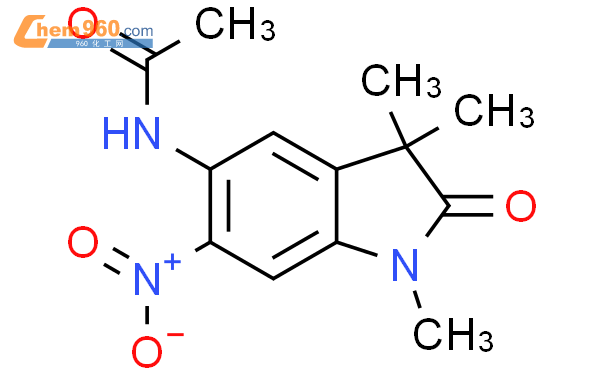 120791 57 3 Acetamide N 2 3 Dihydro 1 3 3 Trimethyl 6 Nitro 2 Oxo 1H