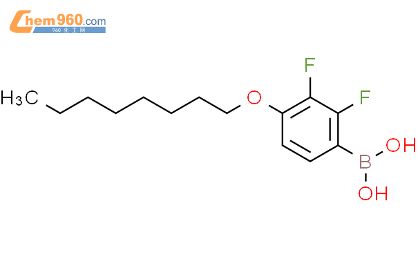 121219 22 5 Boronic acid 2 3 difluoro 4 octyloxy phenyl 9CI CAS号