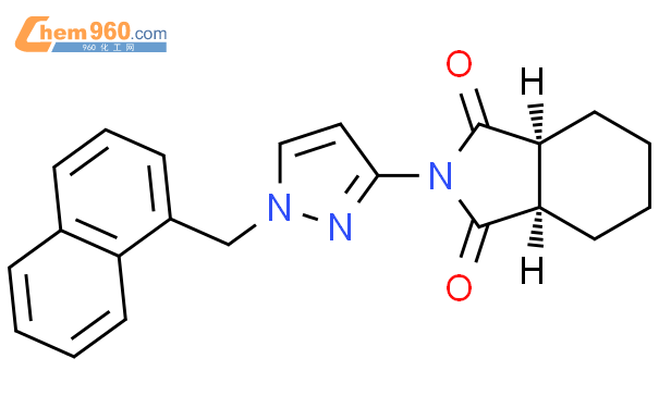 1212211 79 4 3aR 7aS 2 1 1 Naphthylmethyl 1H Pyrazol 3 Yl