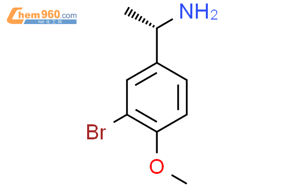 1212252 44 2 1S 1 3 Bromo 4 methoxyphenyl ethanamineCAS号 1212252 44