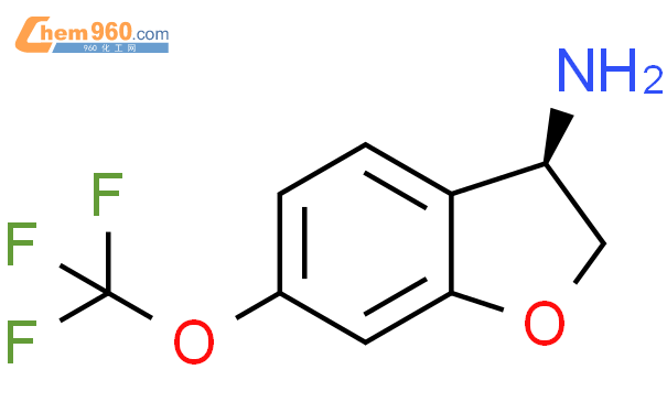 1212817 91 8 3 Benzofuranamine 2 3 Dihydro 6 Trifluoromethoxy 3R