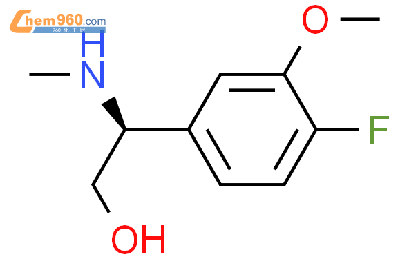 1213154 52 9 2S 2 4 FLUORO 3 METHOXYPHENYL 2 METHYLAMINO ETHAN 1