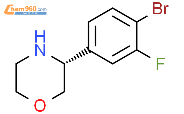 R Bromo Fluorophenyl Morpholine Mol