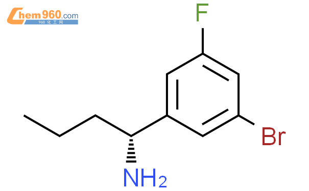 1213197 88 6 1R 1 3 BROMO 5 FLUOROPHENYL BUTAN 1 AMINECAS号 1213197