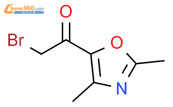 1218764 94 3 2 bromo 1 dimethyl 1 3 oxazol 5 yl ethan 1 one化学式结构式分子式