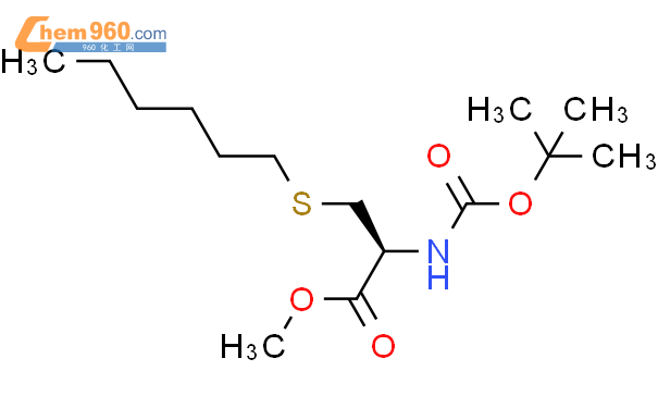 121920 36 3 D Cysteine N 1 1 Dimethylethoxy Carbonyl S Hexyl