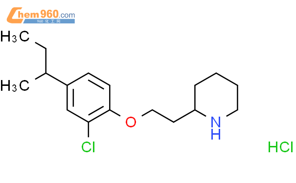 1219979 27 7 2 2 4 Sec Butyl 2 Chlorophenoxy Ethyl Piperidine