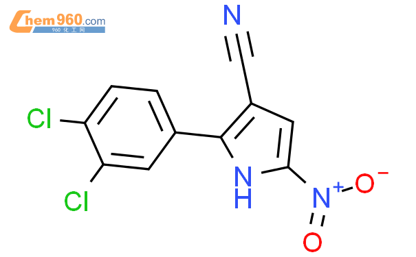 122454 18 6 1H PYRROLE 3 CARBONITRILE 2 3 4 DICHLOROPHENYL 5 NITRO