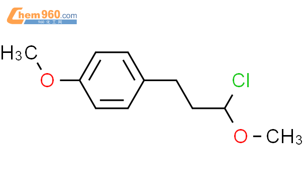 1 Chloro 1 methoxy 3 4 methoxyphenyl propaneCAS号122901 02 4 960化工网