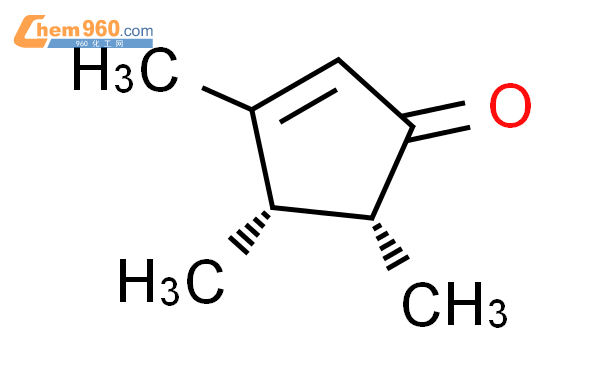 122961 03 9 2 Cyclopenten 1 one 3 4 5 trimethyl cis 化学式结构式分子式mol